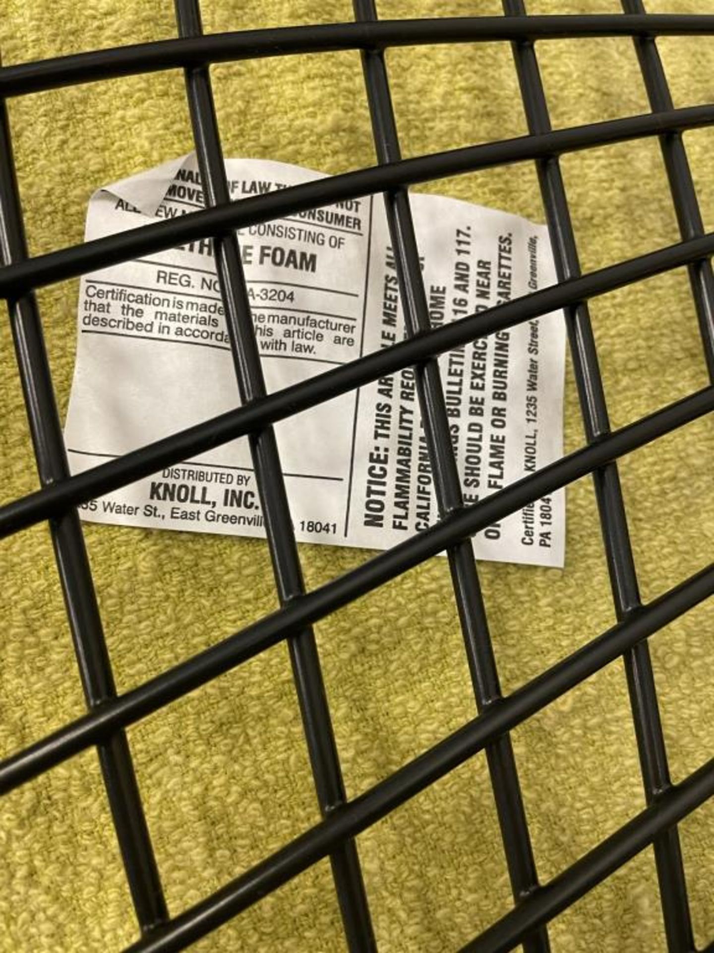 Knoll Bertoia Large Diamond Chair - Image 6 of 6