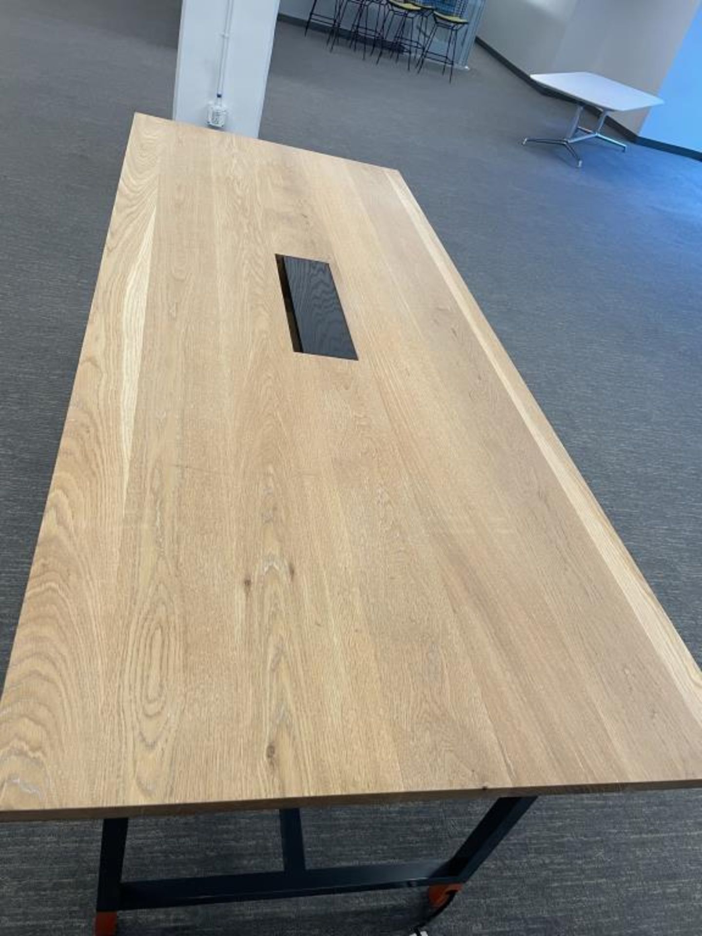 (2qty) OHIO Design Table 98"x40"x36" - Image 2 of 9