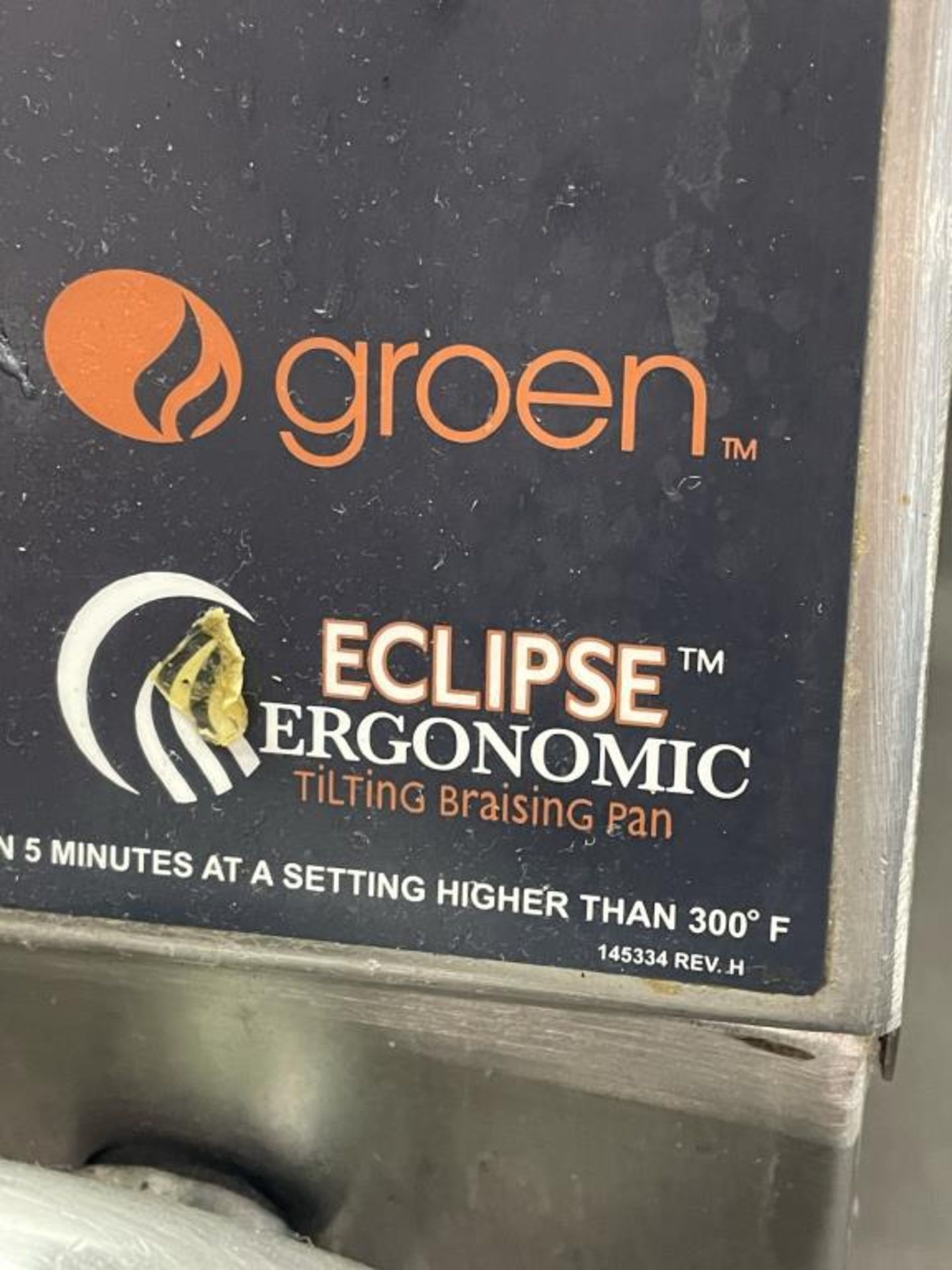 Groen 40 Gal S.S Tilt Skillet Braising Pan - Image 4 of 6