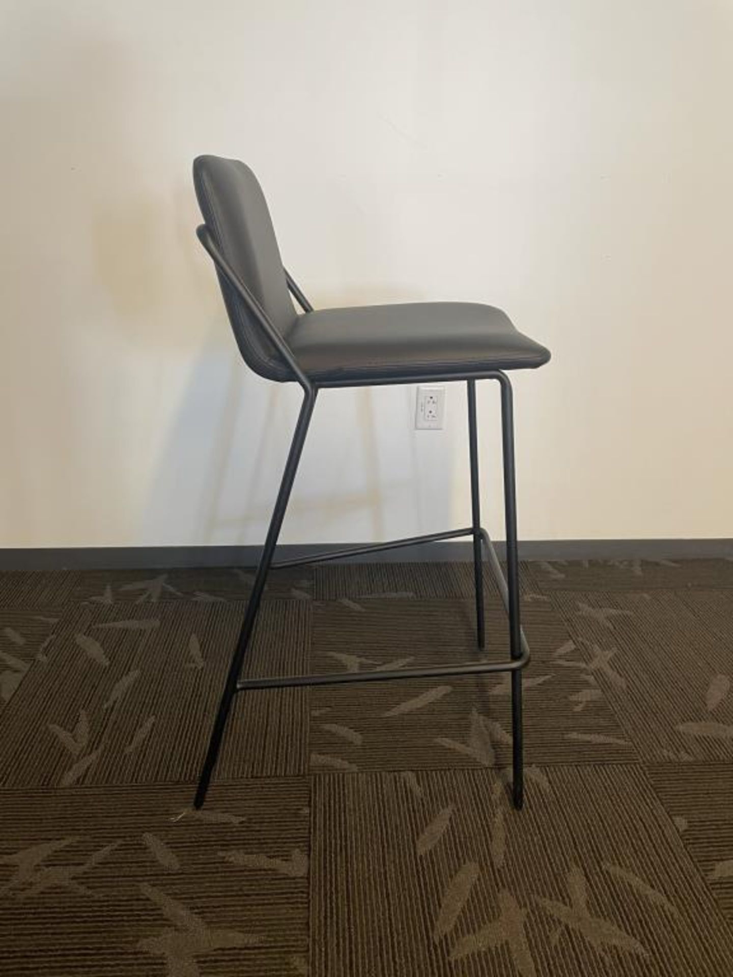 (4) M.A.D Sling Bar Stool, Black - Image 4 of 7