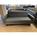DWR Bantam Sofa Blue Fabric 73"x33"