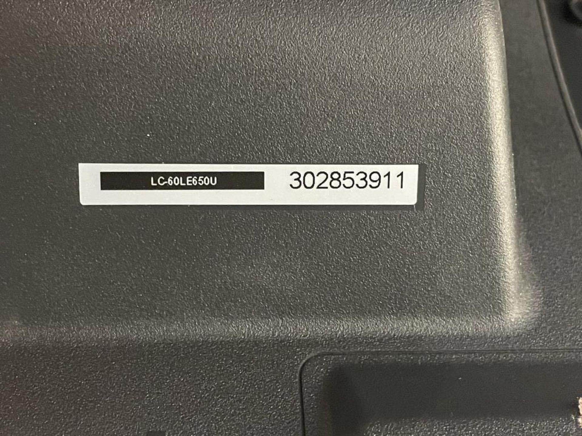 Sharp Aquos 60" LED TV & Ergotron Neo-Flex VHD Mobile - Image 2 of 6