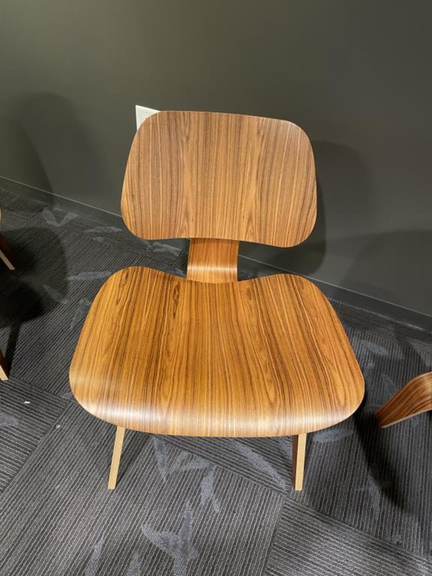 Eames LCW Molded Plywood Lounge Chair - Image 3 of 6