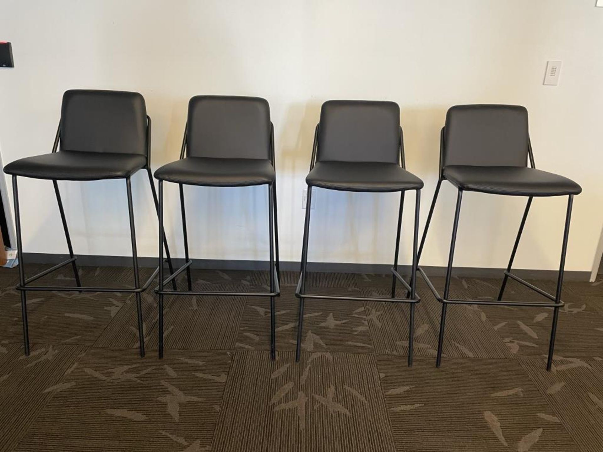 (4) M.A.D Sling Bar Stool, Black - Image 6 of 7