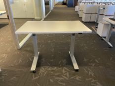 (4qty) Knoll 48"x 29.5" Portable Sit-Stand Desk