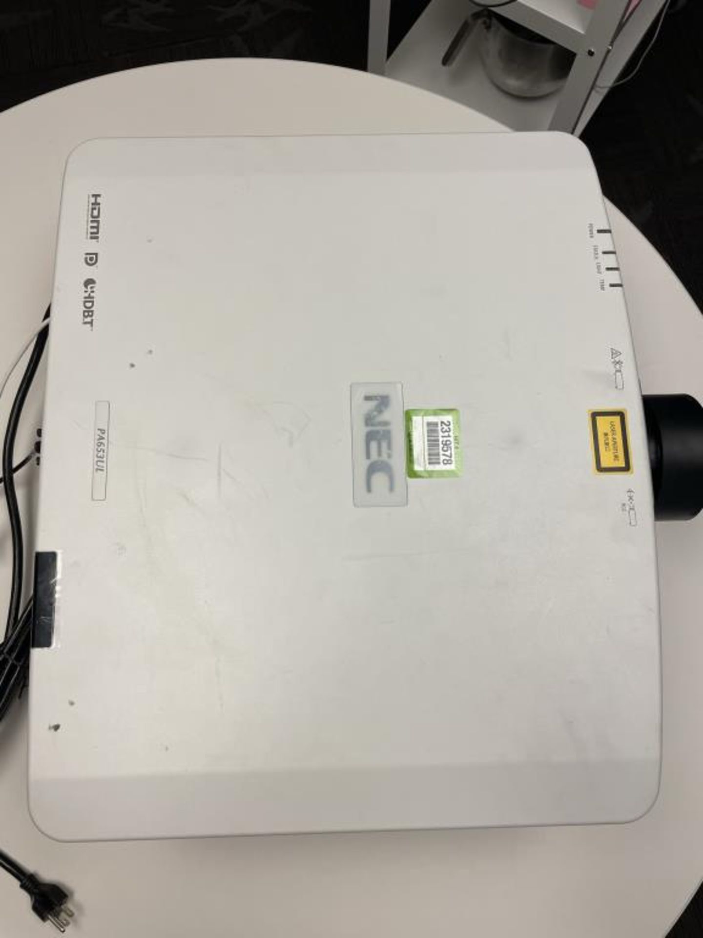 NEC NP-PA653UL 6500-Lumen WUXGA LCD Laser Projector - Image 4 of 7