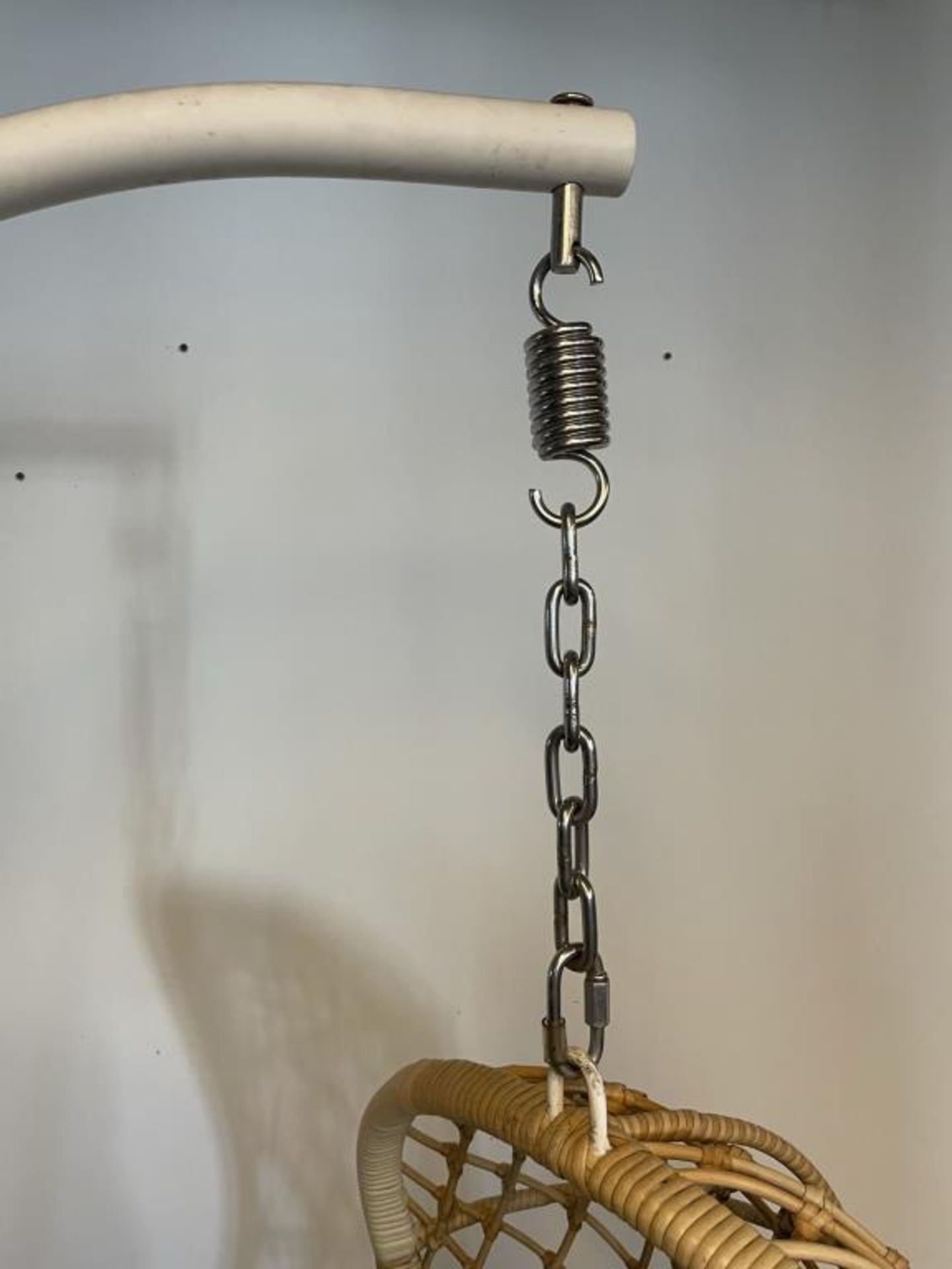 Serena & Lily Capistrano Hanging Chair & Stand - Image 7 of 7