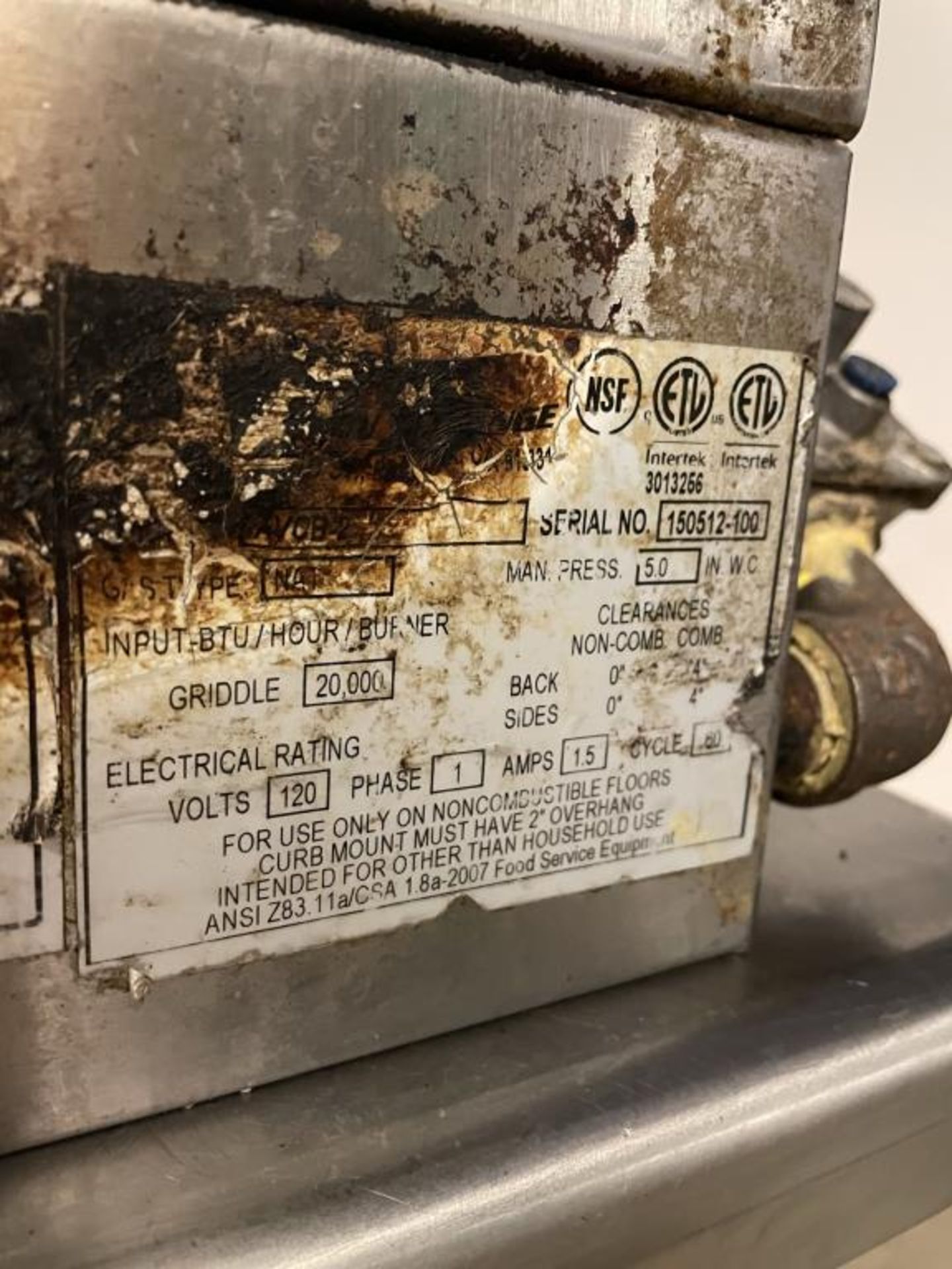 American Range AVCB-2 Gas Gyro Broiler - Image 4 of 4