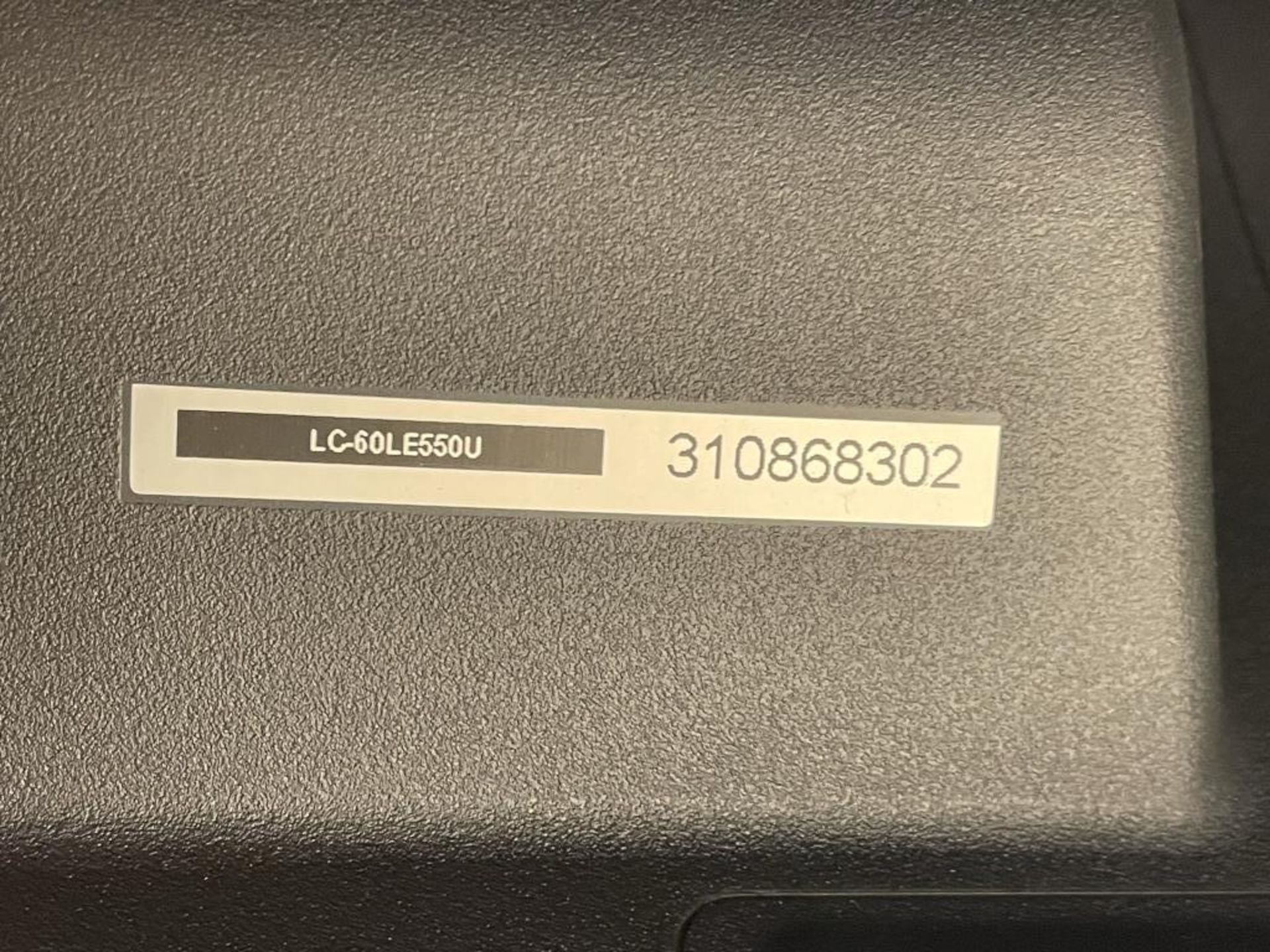 Sharp Aquos 60" LED TV & Ergotron Neo-Flex VHD Mobile - Image 6 of 6