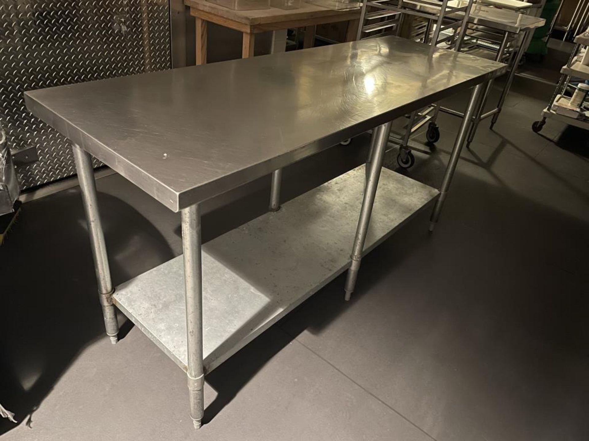 S.S Table 72"L x 24"D