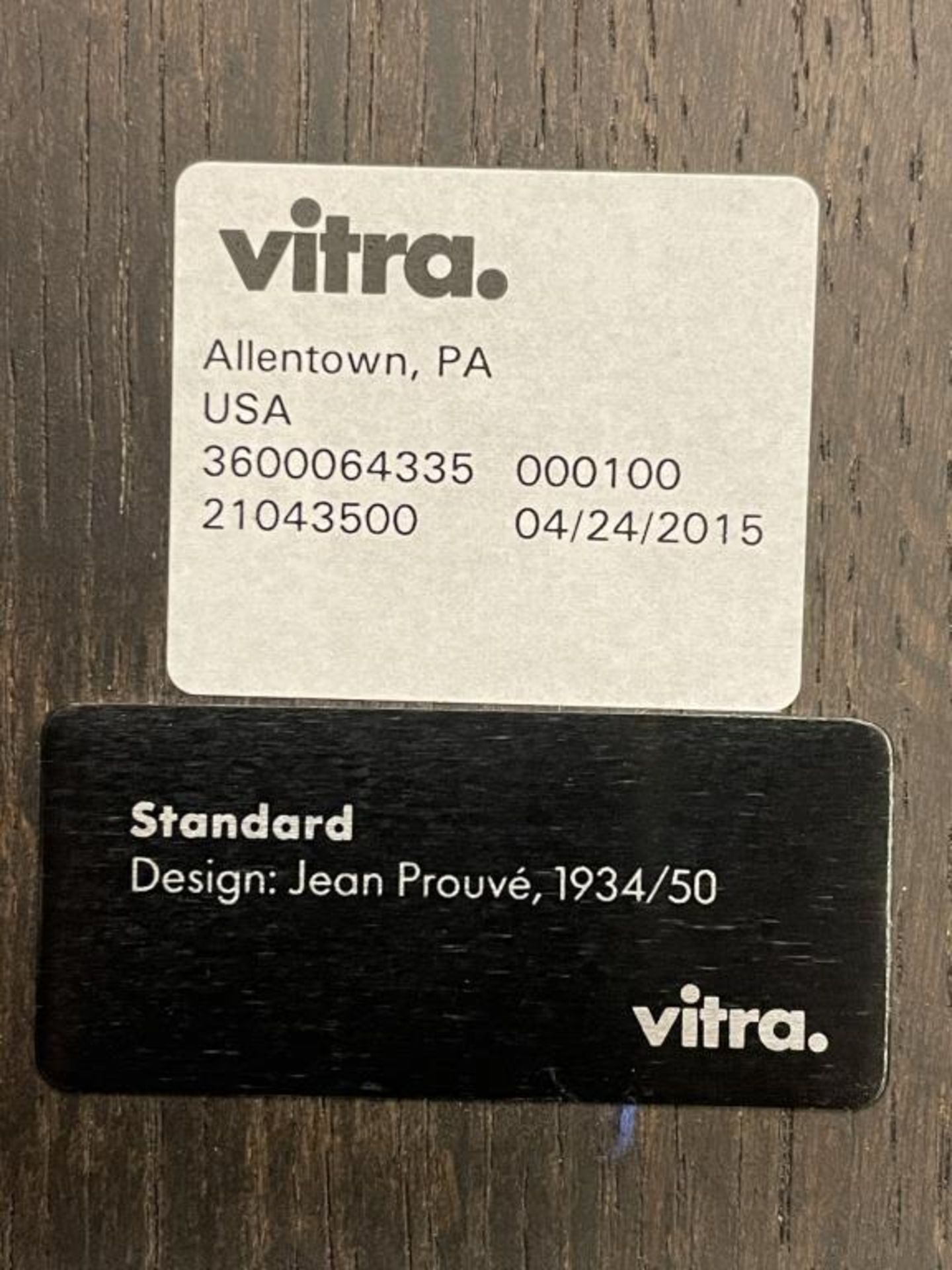 (4) Vitra Prouve Standard Chair - Image 4 of 10