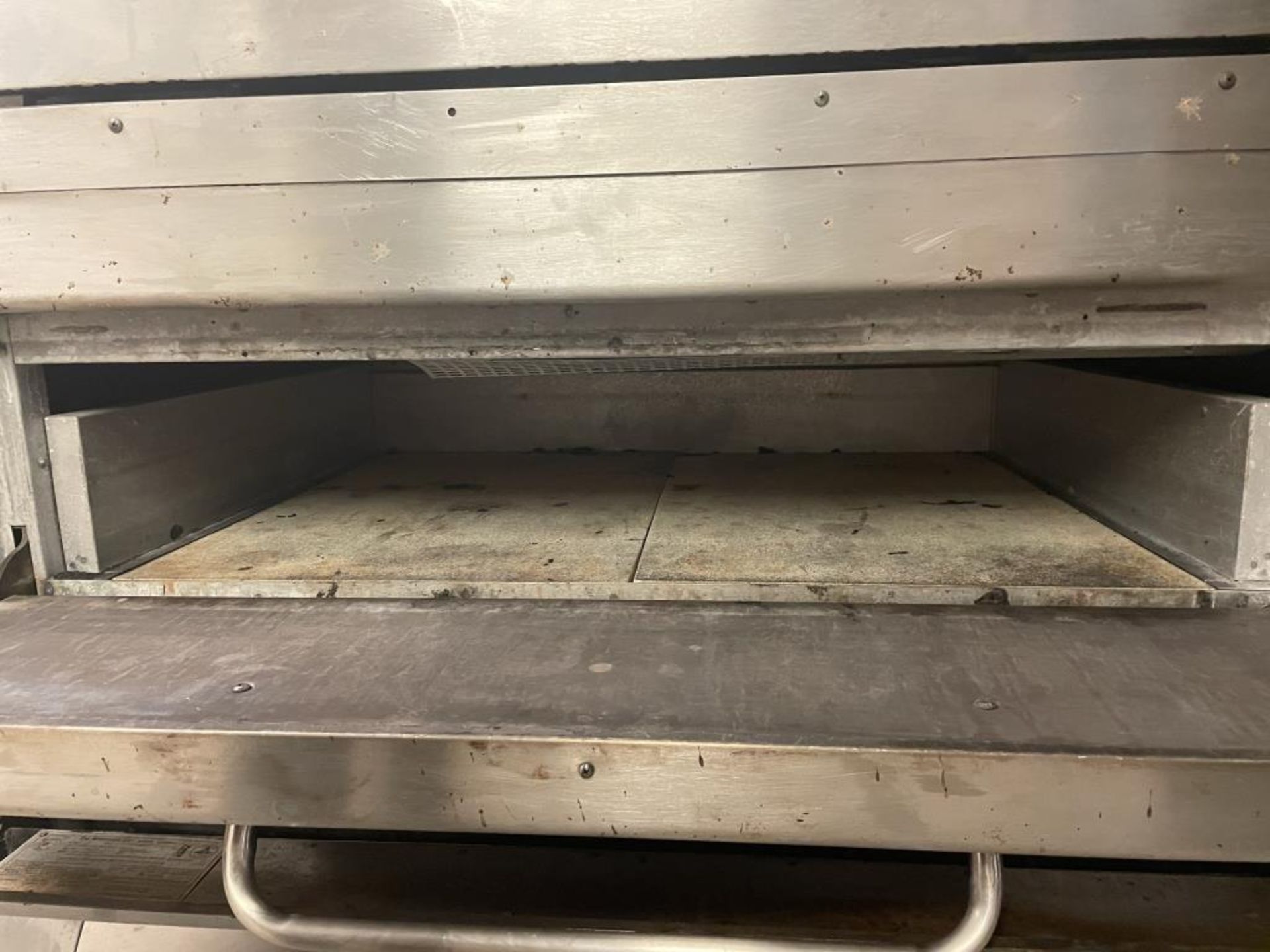 Montague 23P-2 Gas Deck-Type Pizza Bake Oven - Image 5 of 7