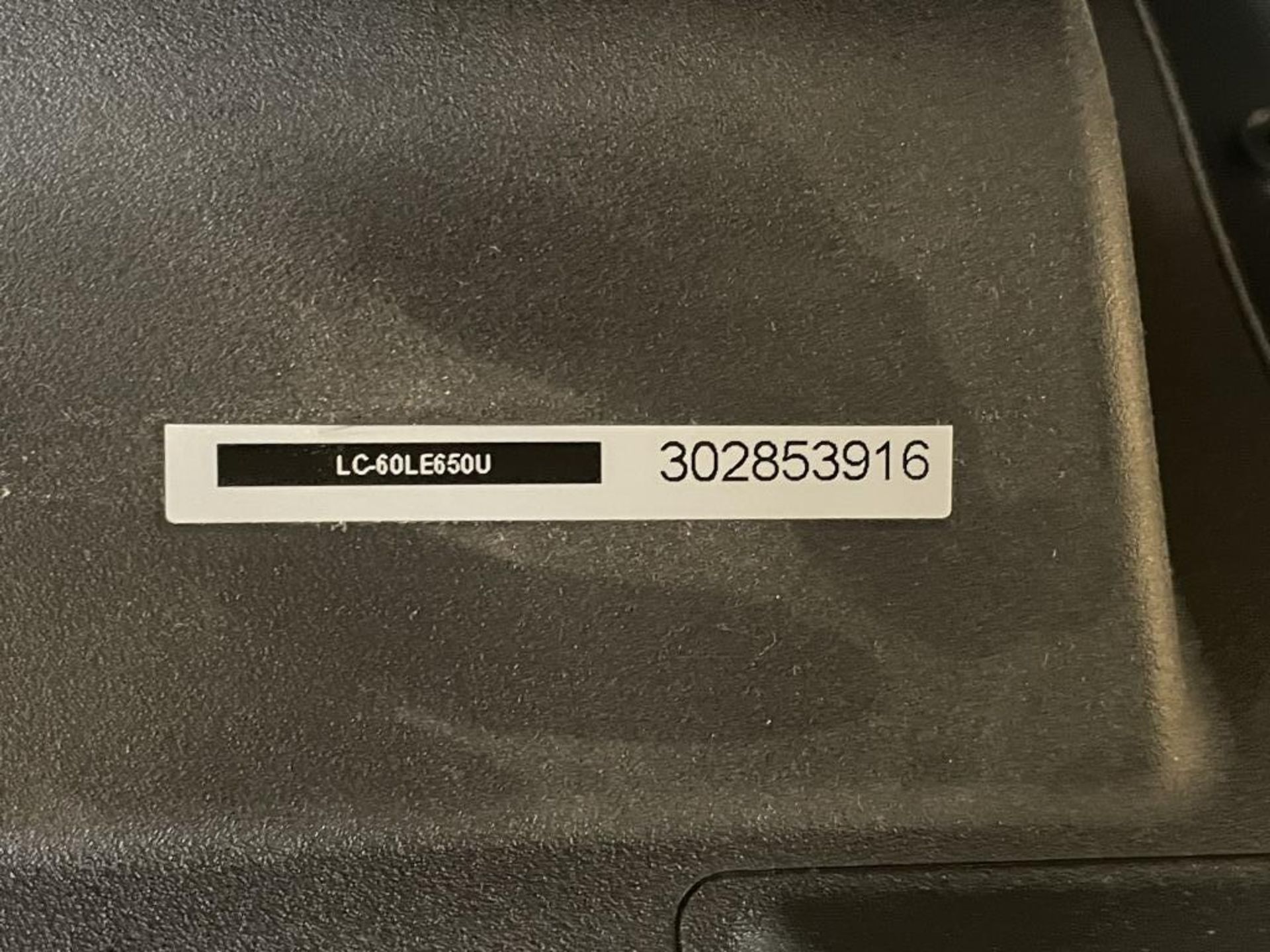 Sharp Aquos 60" LED TV & Ergotron Neo-Flex VHD Mobile - Image 2 of 6