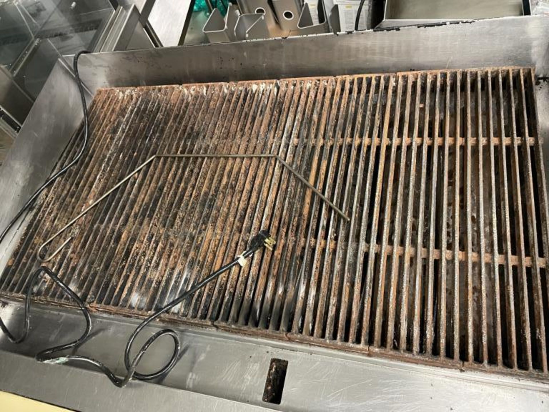 Vulcan 47" Charbroiler & Chef Base Refrigerator - Image 6 of 6