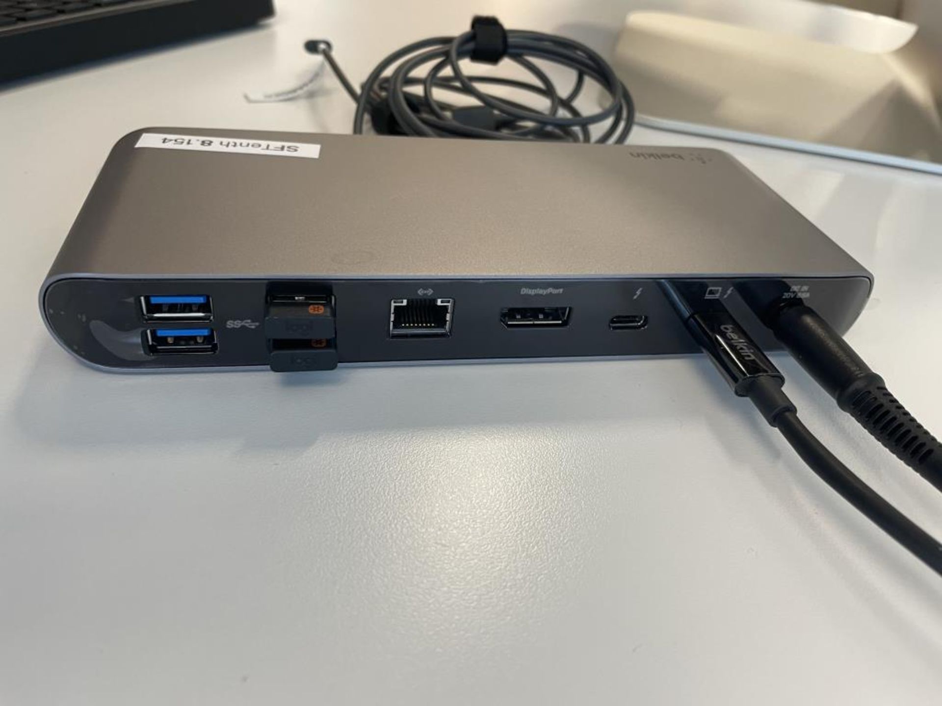 (10qty) Belkin Thunderbolt 3 Dock / Logi Workstation - Image 4 of 12