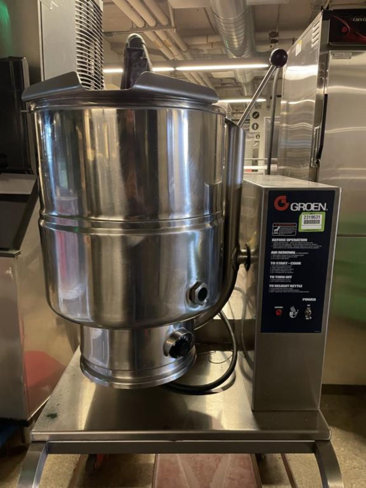 Groen TDC-48 Steam Jacketed Tilting Kettle - Image 2 of 7