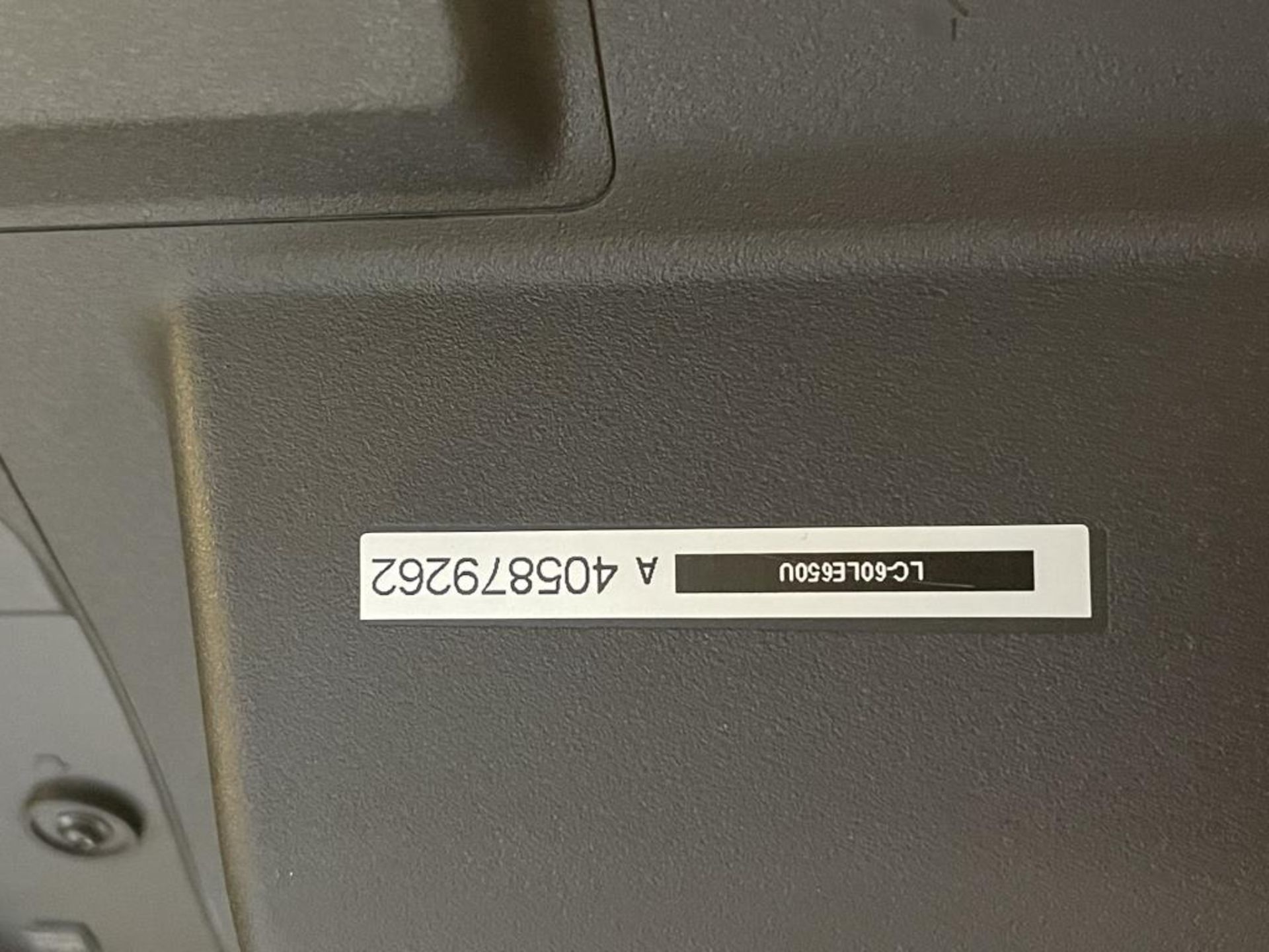 Sharp Aquos 60" LED TV & Ergotron Neo-Flex VHD Mobile - Image 2 of 5