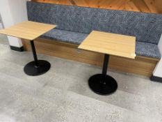 (4qty) Andreu World Podium Café Tables.