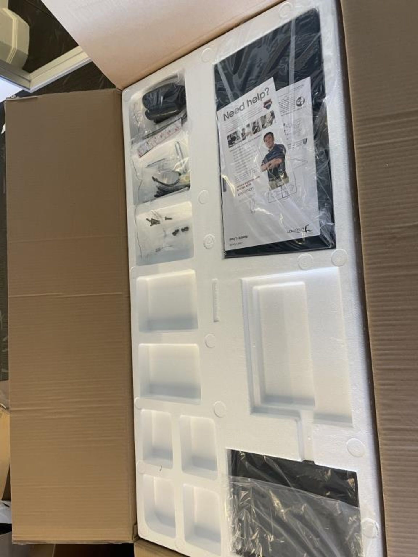 Ergotron Workfit Dual (341) Workstation *In Box* - Image 2 of 4