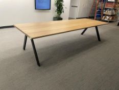 OHIO Design Table, A-Frame 120"L