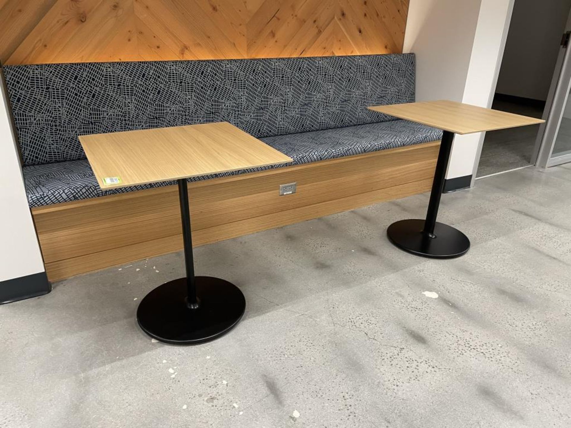 (4qty) Andreu World Podium Café Tables.