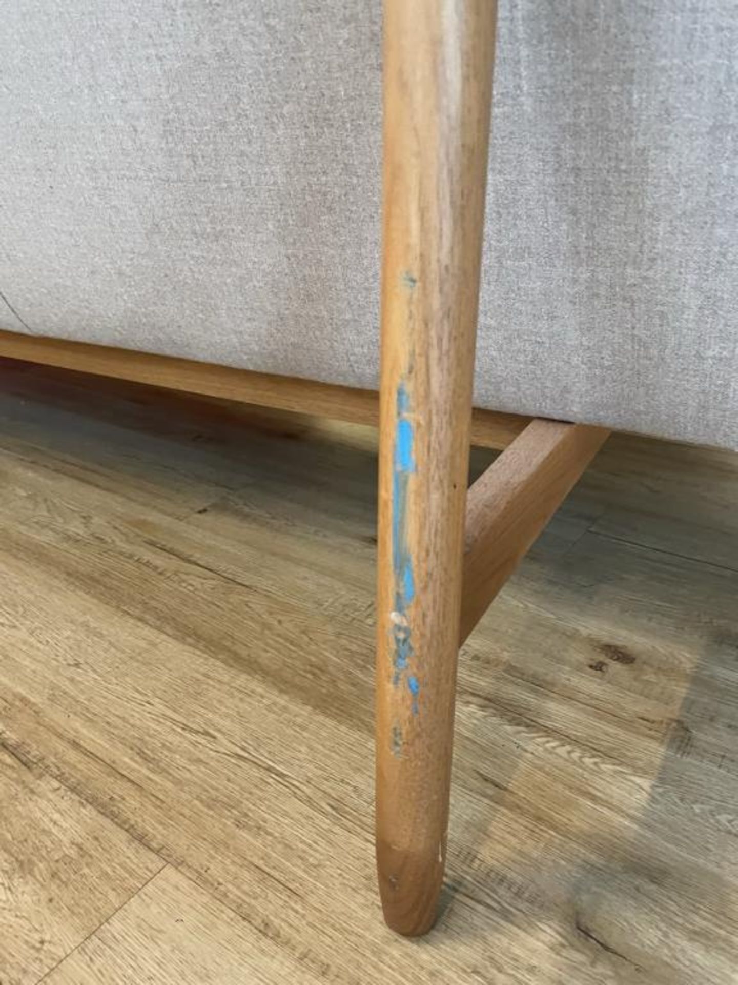 DWR Raleigh Sofa, Walnut Frame - Image 4 of 6