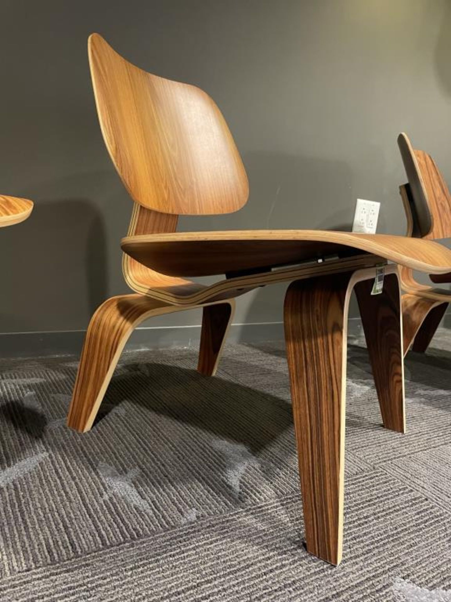 Eames LCW Molded Plywood Lounge Chair - Image 3 of 5