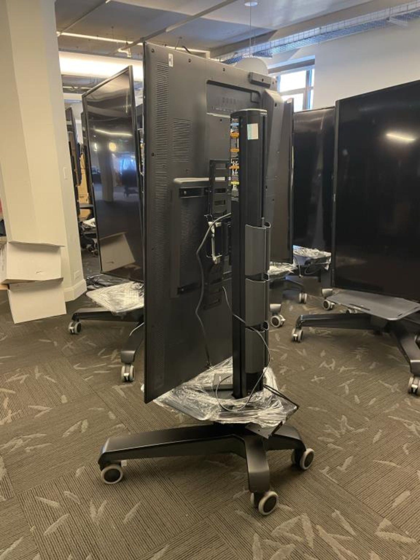 Sharp Aquos 60" LED TV & Ergotron Neo-Flex VHD Mobile - Image 3 of 5