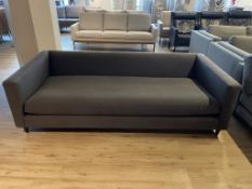 CB2 Dorien Steel Couch 86"x40"