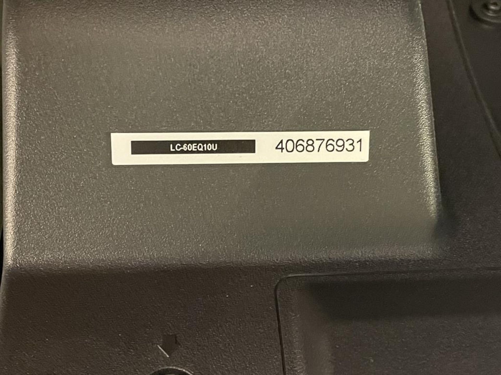 Sharp Aquos 60" LED TV & Ergotron Neo-Flex VHD Mobile - Image 3 of 5