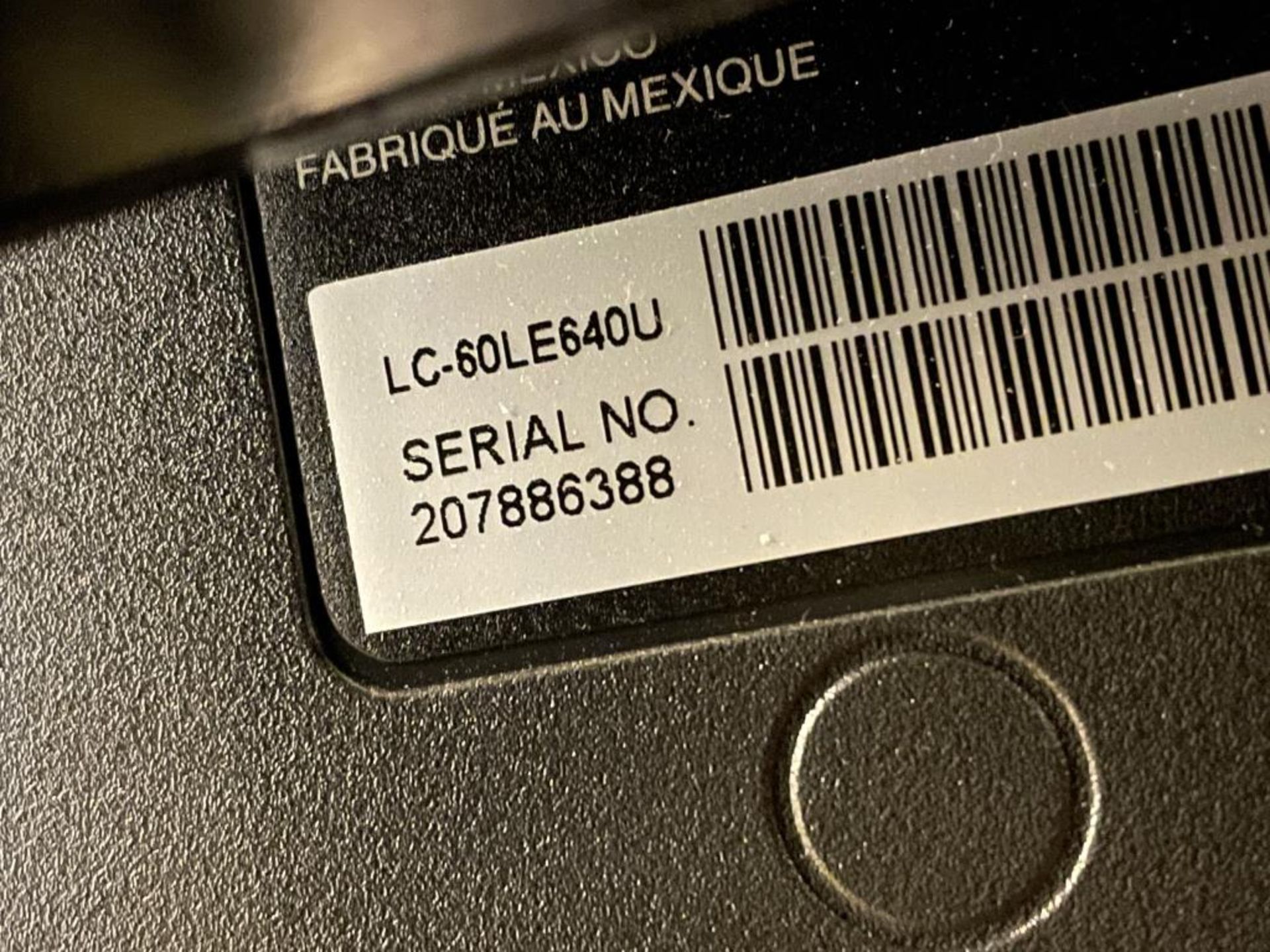 Sharp Aquos 60" LED TV & Ergotron Neo-Flex VHD Mobile - Image 2 of 6