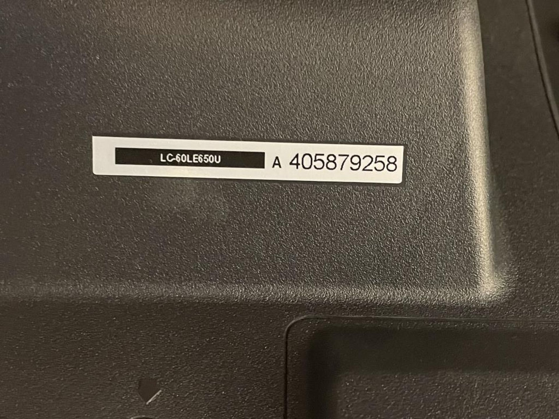 Sharp Aquos 60" LED TV & Ergotron Neo-Flex VHD Mobile - Image 2 of 6