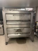 Montague 23P-2 Gas Deck-Type Pizza Bake Oven