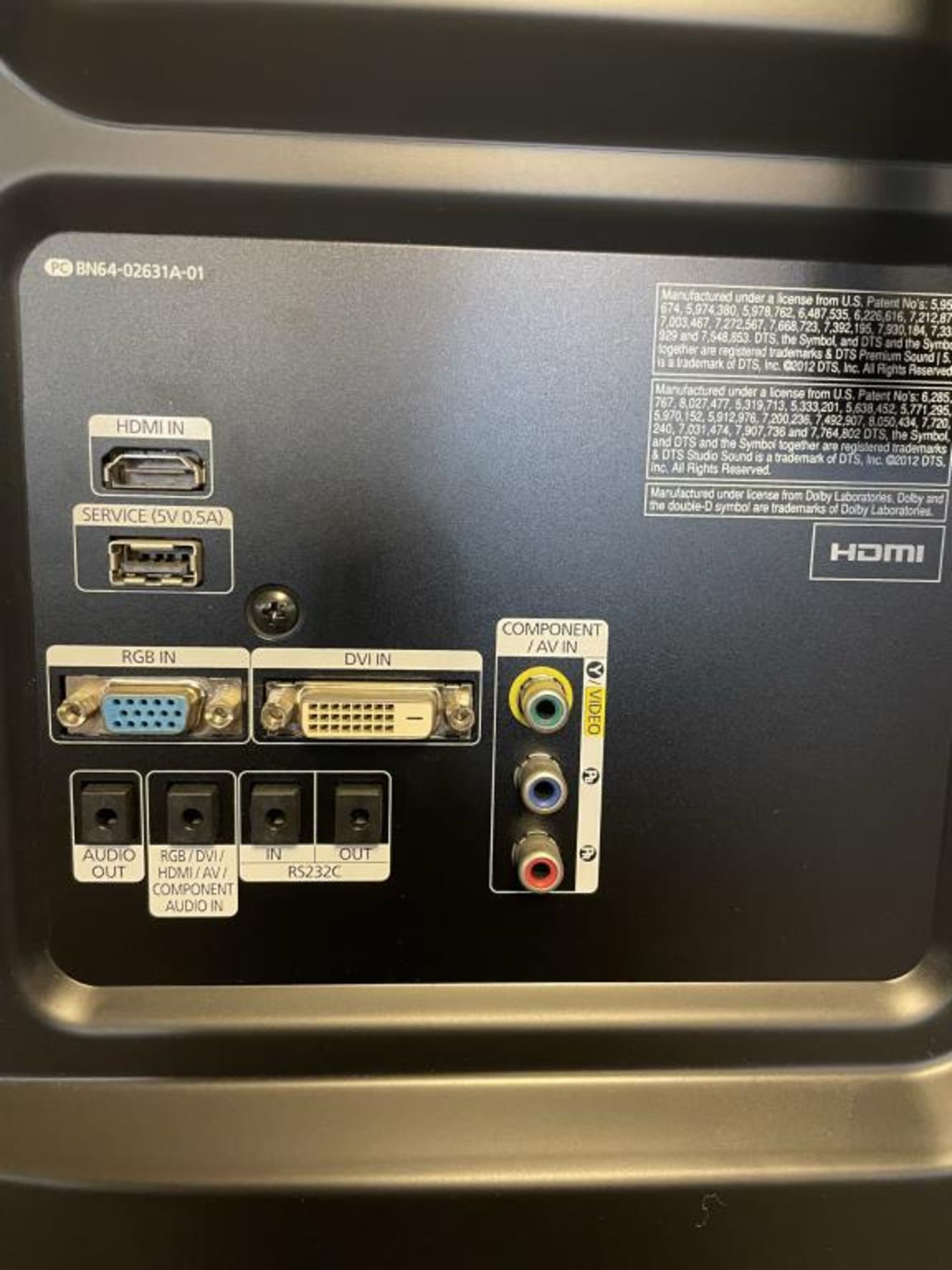 Samsung 55" Display & Ergotron Neo-Flex VHD Mobile Media Center - Image 4 of 9