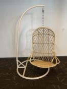 Serena & Lily Capistrano Hanging Chair & Stand