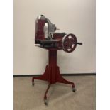 Berkel 330M-STD Manual Fly Wheel Slicer w/ Stand