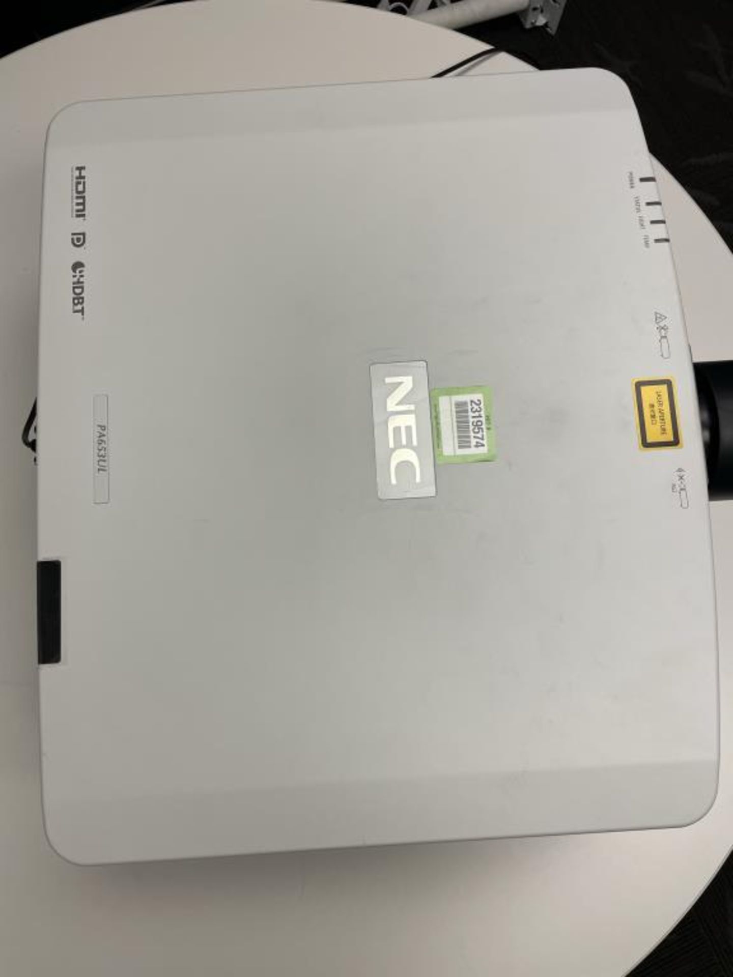 NEC NP-PA653UL 6500-Lumen WUXGA LCD Laser Projector - Image 4 of 8