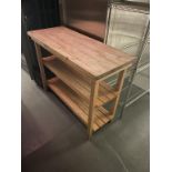 Maple Butcher Block Prep Table 48" x 20"