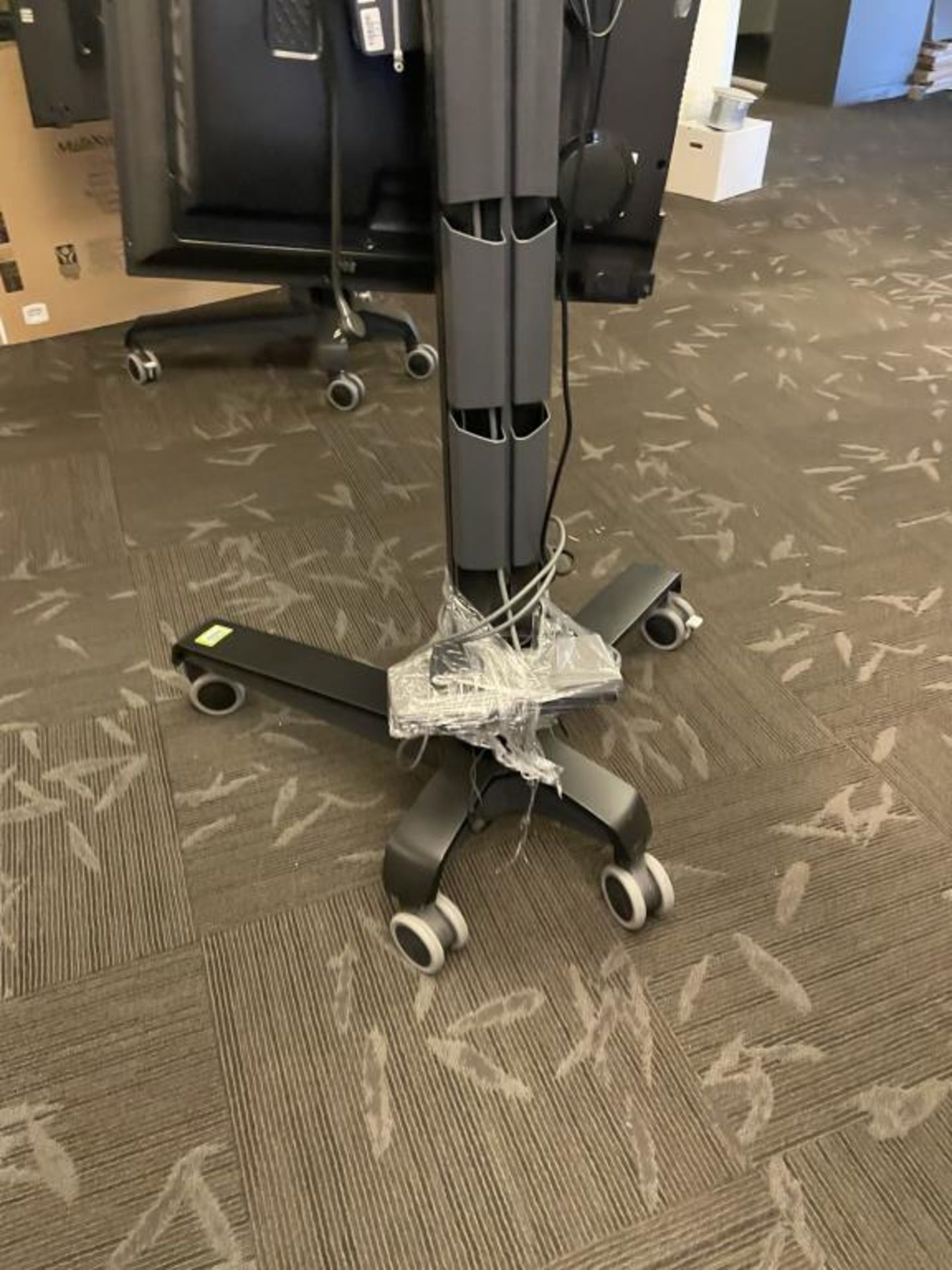 Samsung 55" Display & Ergotron Neo-Flex VHD Mobile Media Center - Image 2 of 4