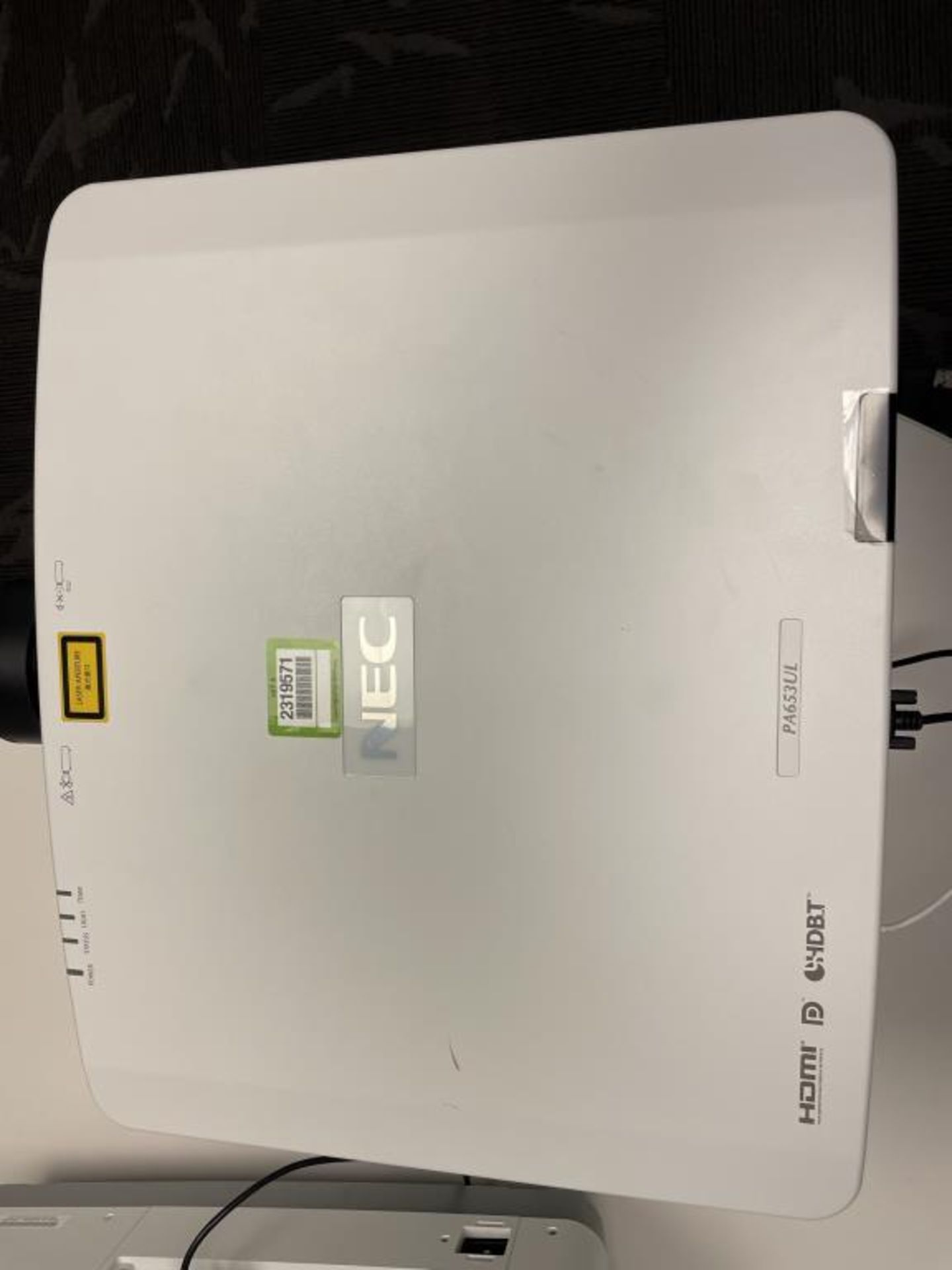 NEC NP-PA653UL 6500-Lumen WUXGA LCD Laser Projector - Image 6 of 7