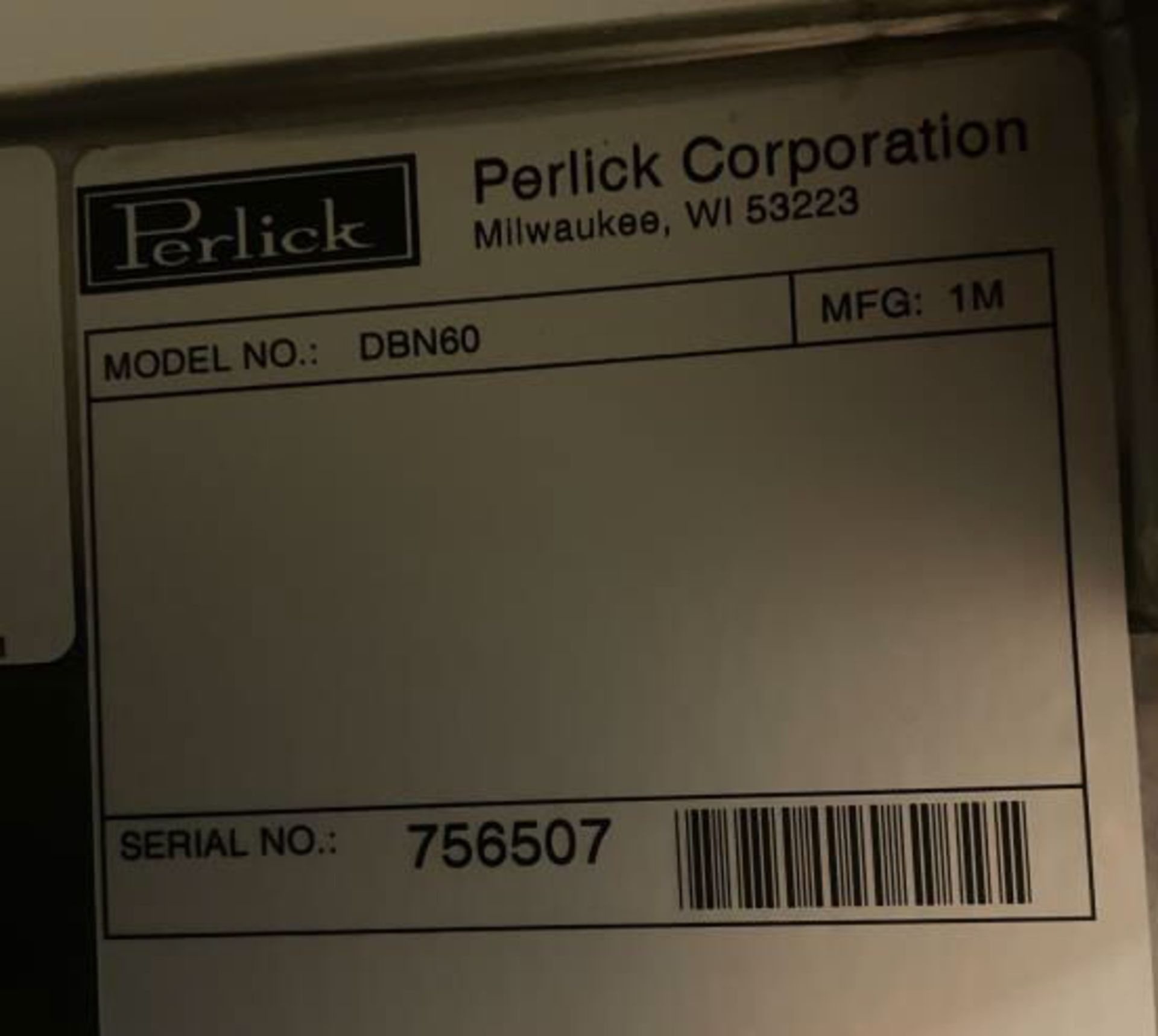 Perlick DBN60 Dry Storage Cabinet - Image 3 of 5