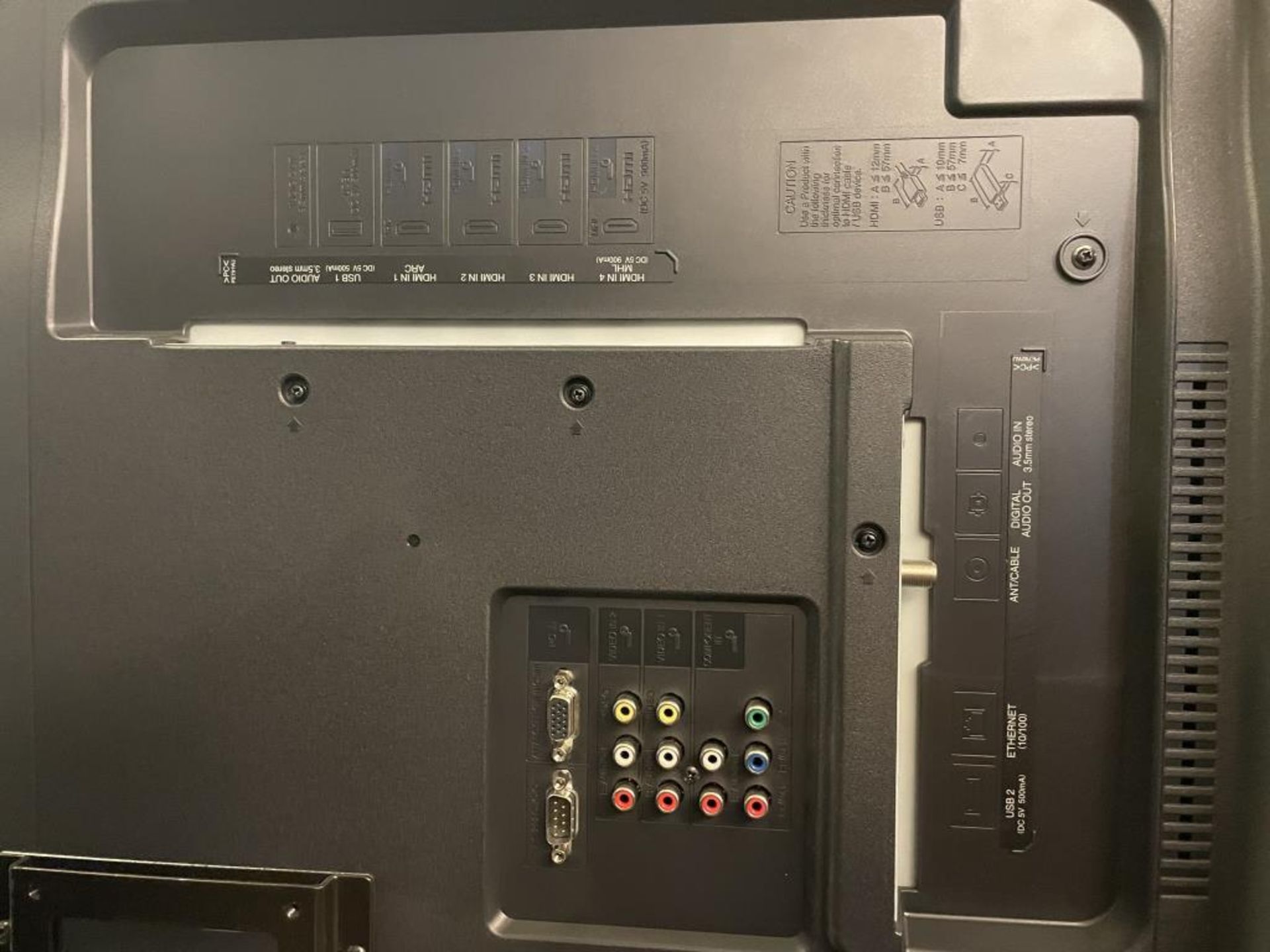 Sharp Aquos 60" LED TV & Ergotron Neo-Flex VHD Mobile - Image 4 of 5