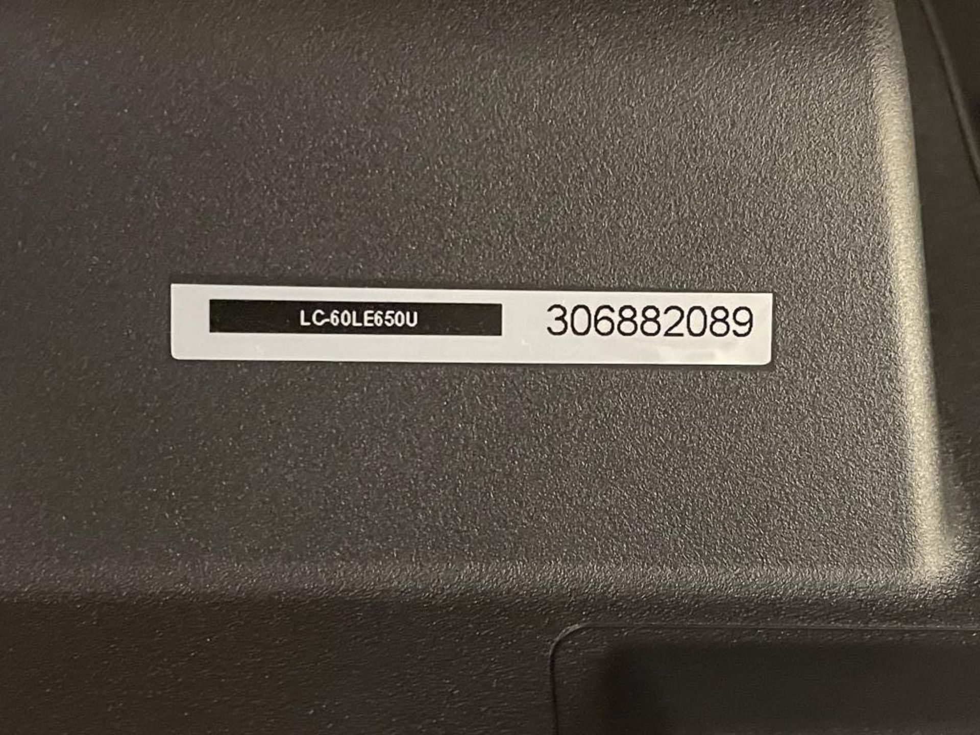 Sharp Aquos 60" LED TV & Ergotron Neo-Flex VHD Mobile - Image 2 of 6