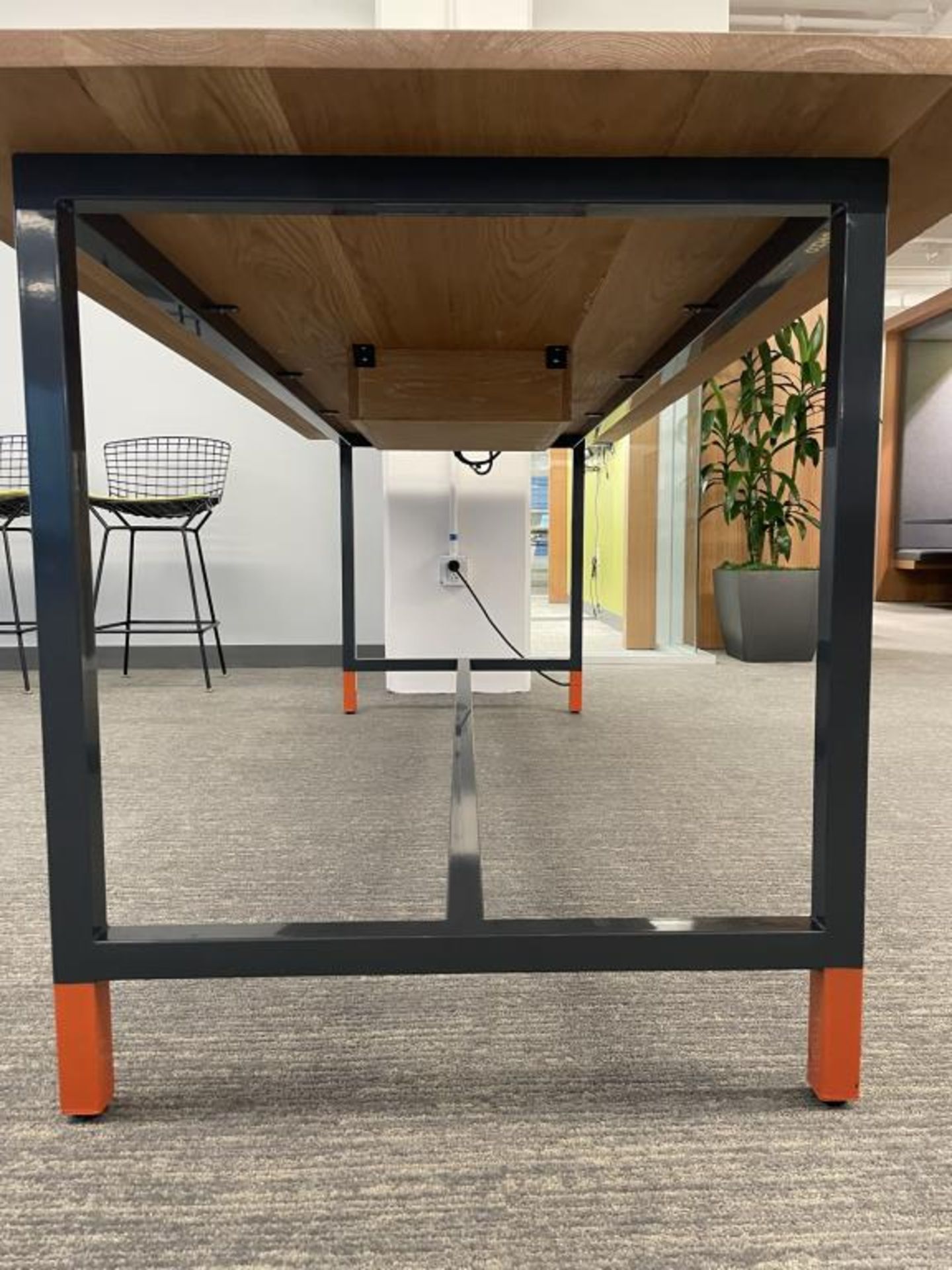 (2qty) OHIO Design Table 98"x40"x36" - Image 9 of 9