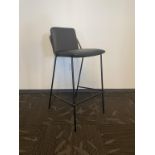 (4) M.A.D Sling Bar Stool, Black