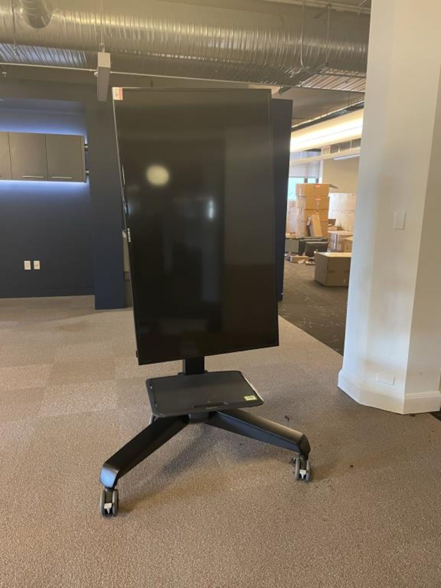 Samsung 55" Display & Ergotron Neo-Flex VHD Mobile Media Center - Image 2 of 9