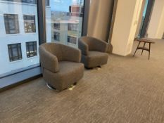 (2qty) Jason Furniture Swivel Chairs