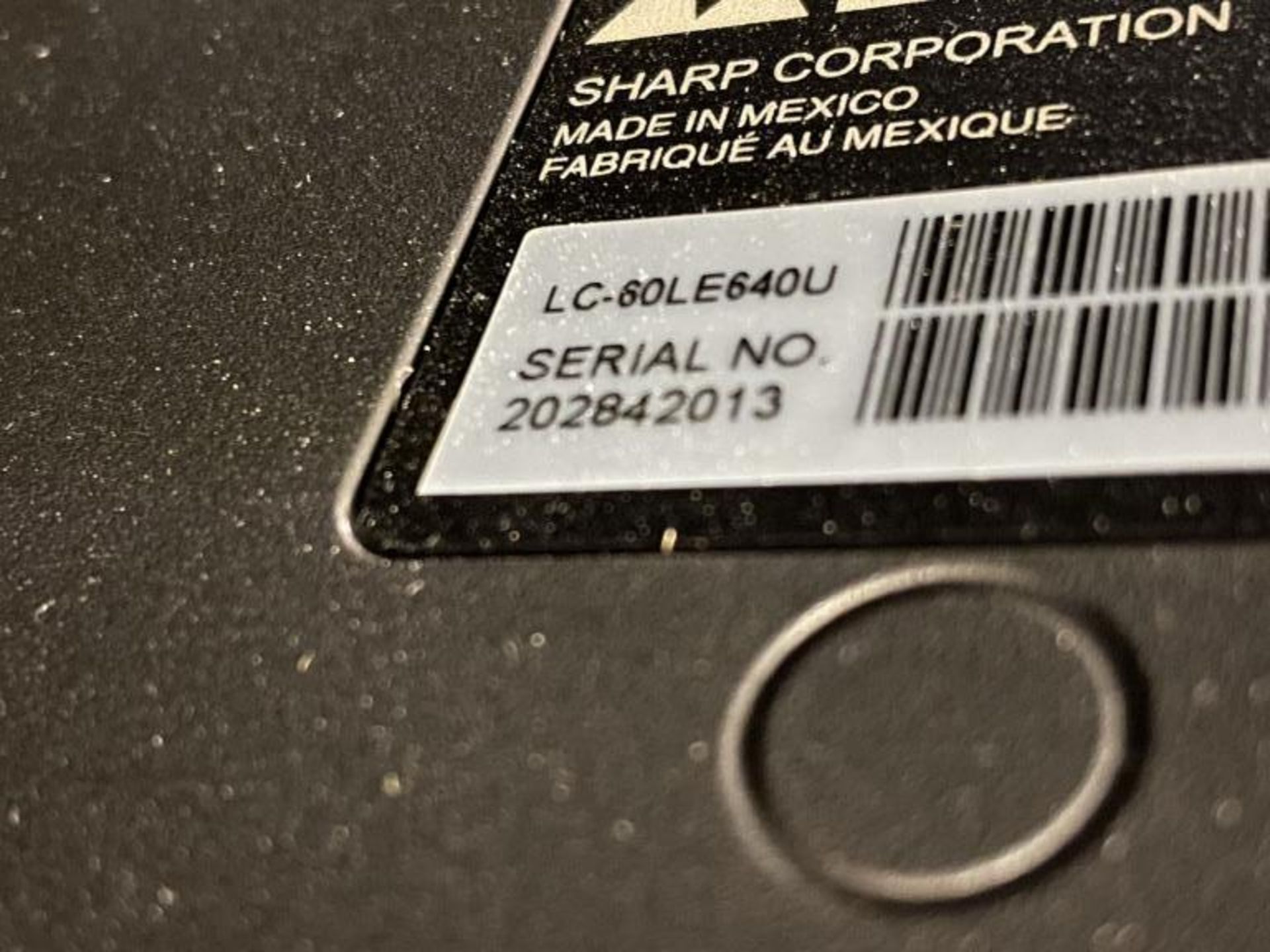 Sharp Aquos 60" LED TV & Ergotron Neo-Flex VHD Mobile - Image 2 of 6