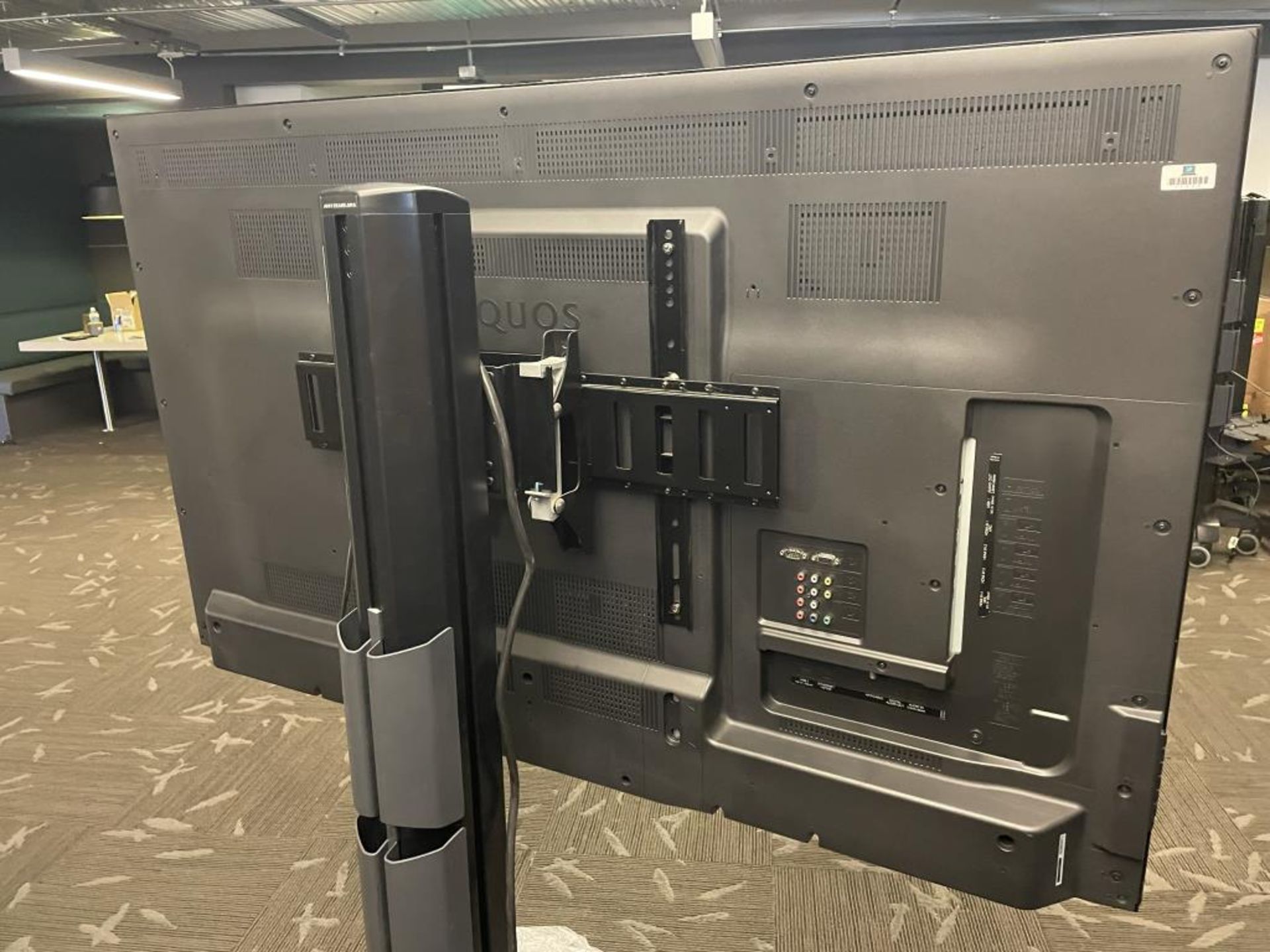 Sharp Aquos 60" LED TV & Ergotron Neo-Flex VHD Mobile - Image 5 of 5