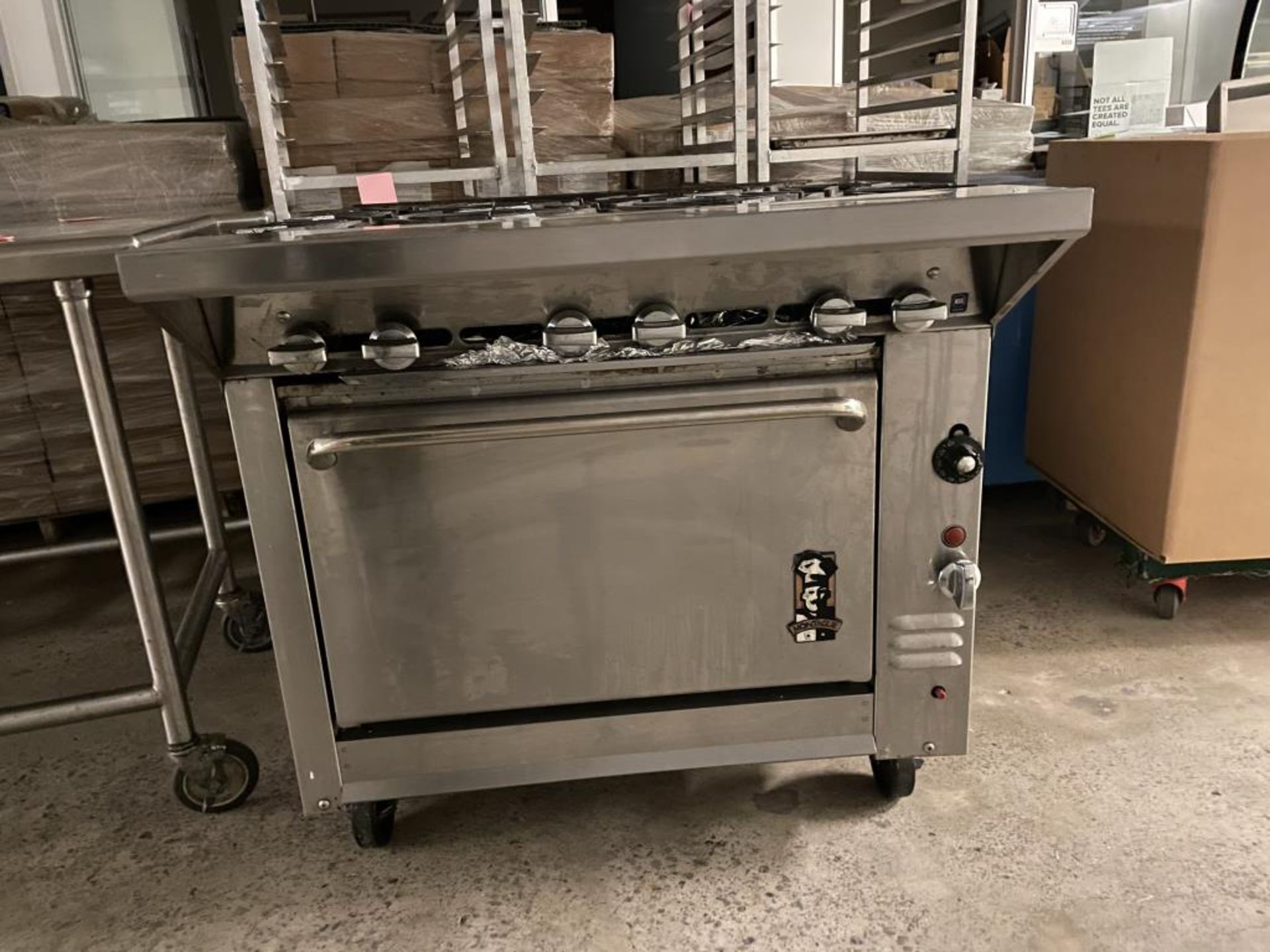 Montague Legend 36" Heavy Duty Gas Range W/ 6 Burners
